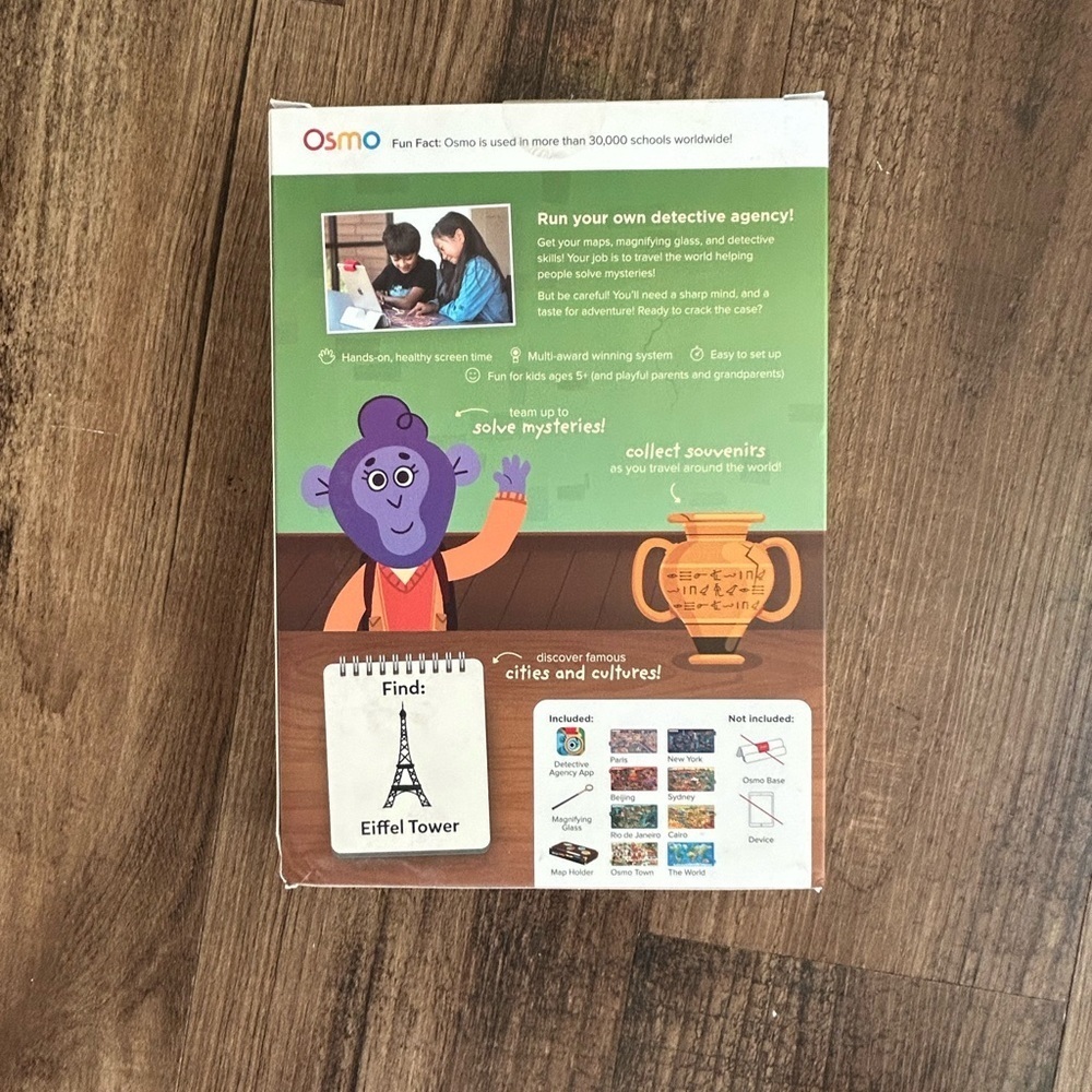 Osmo Detective Agency Learning Toy for Kids - Green and Red - Picture 2 of 6